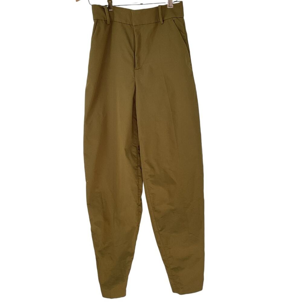 L'Academie Rey Pant in Olive Green revolve